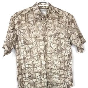 Columbia Mens Button Down Shirt Size Large
